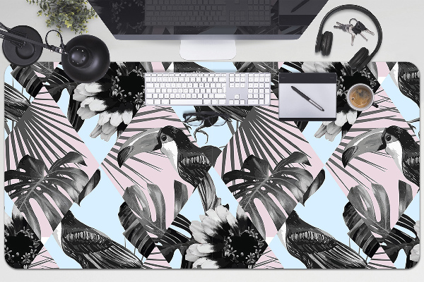 Sottomano da scrivania Patchwork Tropicale