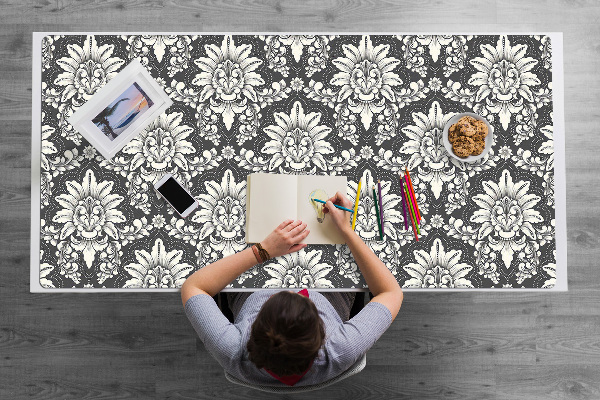 Sottomano da scrivania Pattern Damasco