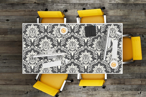 Sottomano da scrivania Pattern Damasco
