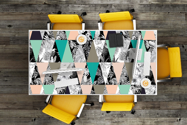 Sottomano da scrivania Patchwork Tropicale
