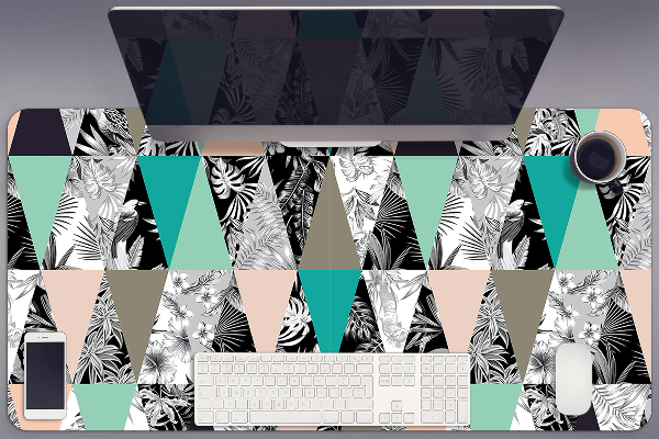 Sottomano da scrivania Patchwork Tropicale