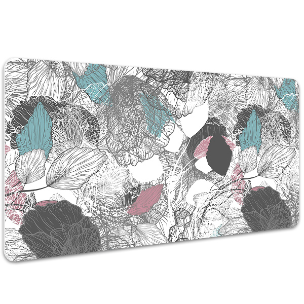 Sottomano da scrivania Pattern Floreale
