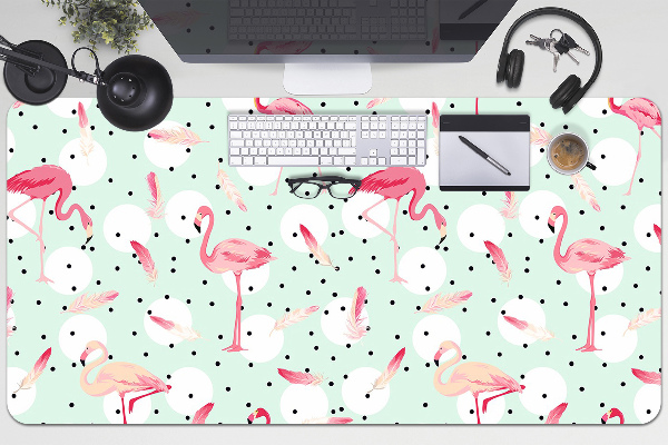 Sottomano da scrivania Flamingos E Punti