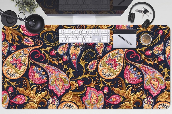 Sottomano da scrivania Paisley Colorato