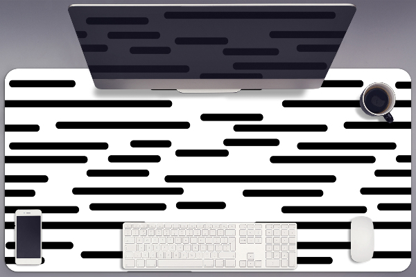 Sottomano da scrivania Linee Intermittenti