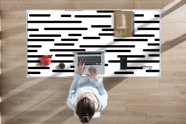 Sottomano da scrivania Linee Intermittenti