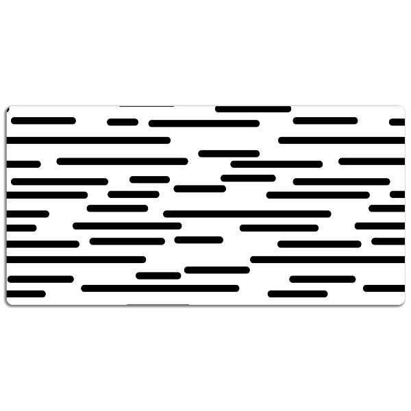 Sottomano da scrivania Linee Intermittenti