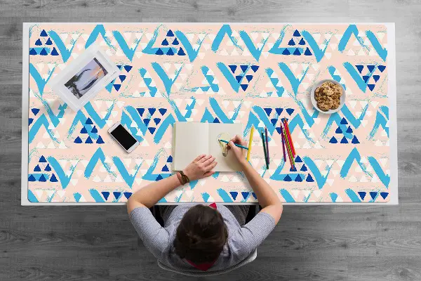 Sottomano da scrivania Modello Di Triangolo