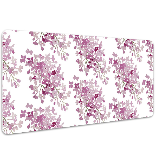 Sottomano da scrivania Fiori Rosa