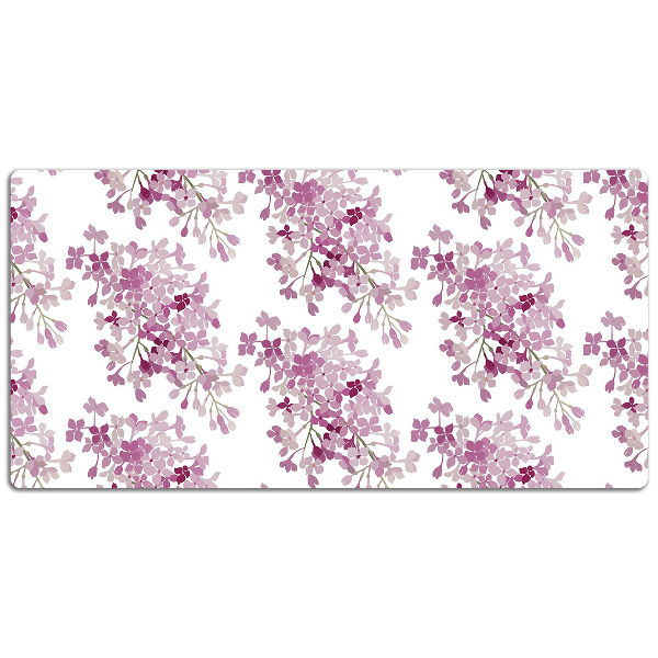 Sottomano da scrivania Fiori Rosa