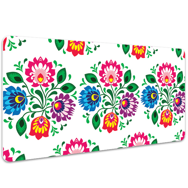 Sottomano da scrivania Fiori In Stile Folk