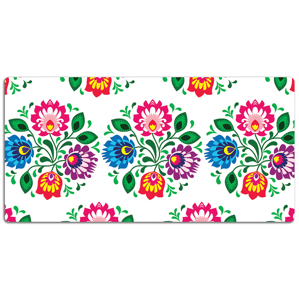 Sottomano da scrivania Fiori In Stile Folk