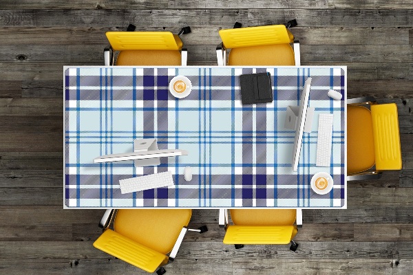 Sottomano da scrivania Tartan