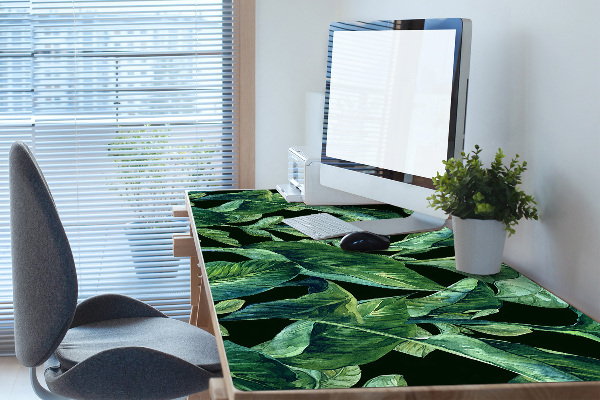 Sottomano da scrivania Foglie Tropicali