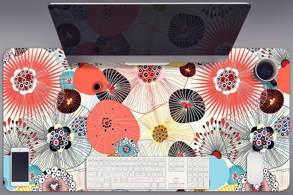 Tappetino da scrivania Pattern Floreale