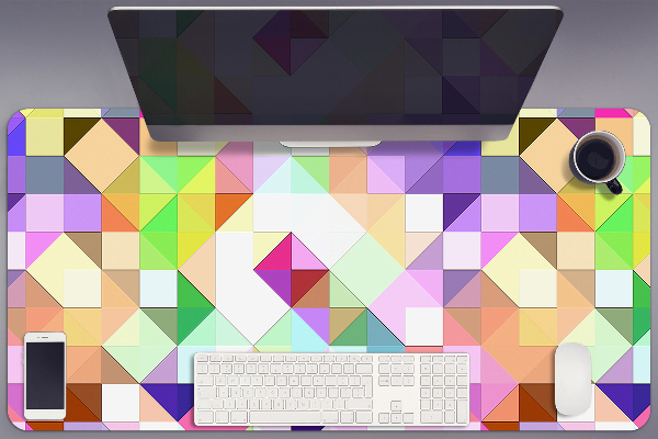 Sottomano da scrivania Mosaico Colorato