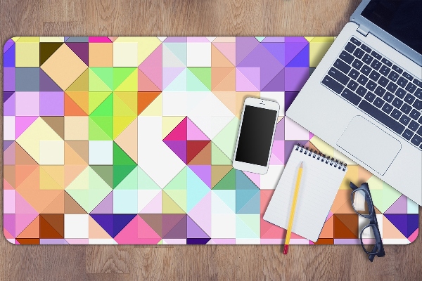 Sottomano da scrivania Mosaico Colorato