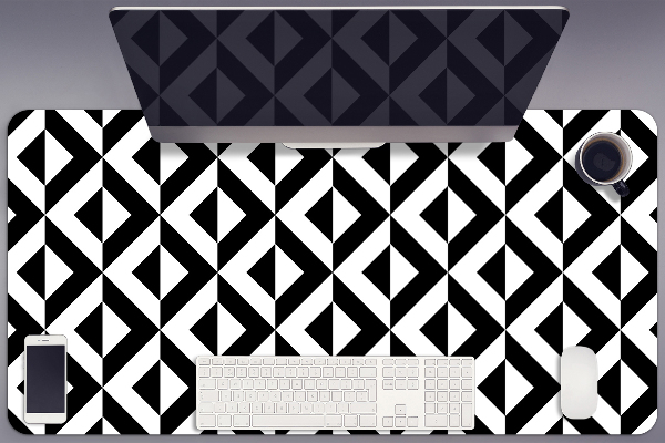 Sottomano da scrivania Illusione Geometrica
