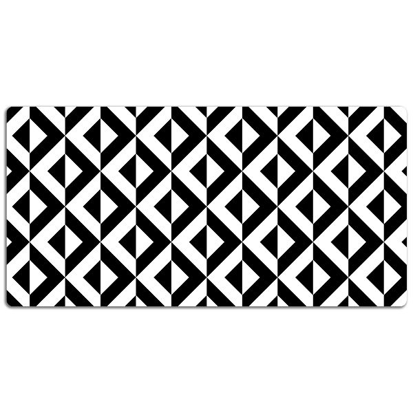 Sottomano da scrivania Illusione Geometrica