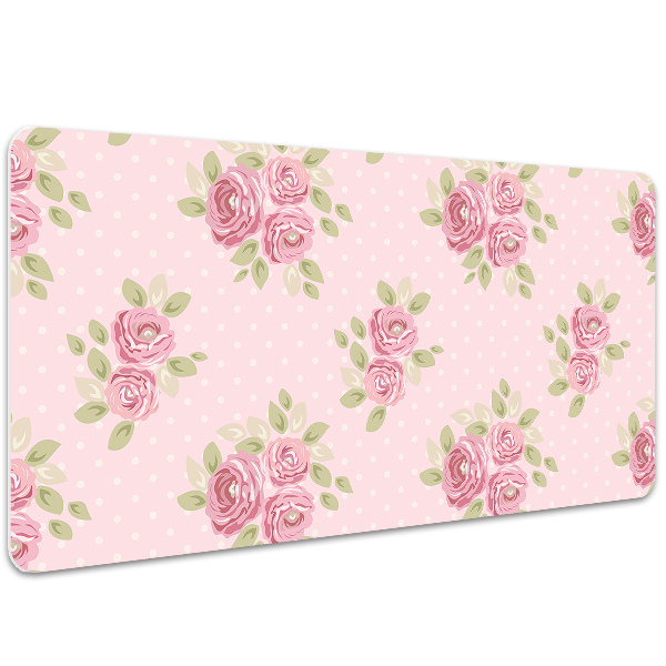 Sottomano da scrivania Bouquet Rosa