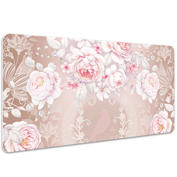 Tappetino da scrivania Rose Bianche