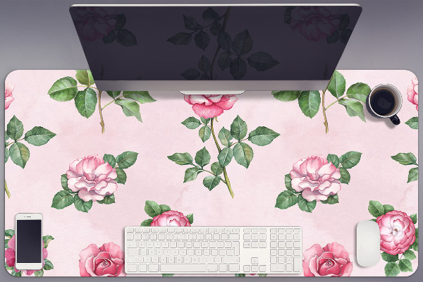 Tappetino da scrivania Rosa Con Picchi