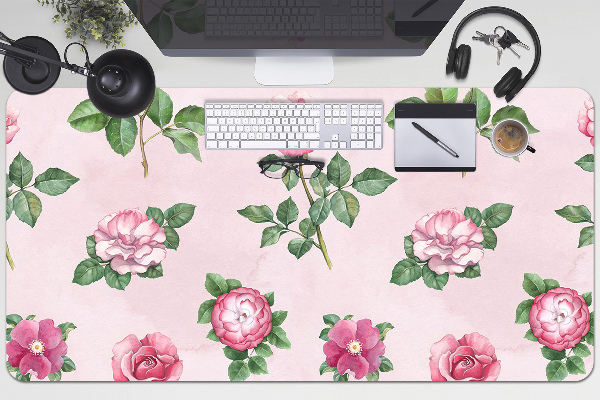 Tappetino da scrivania Rosa Con Picchi