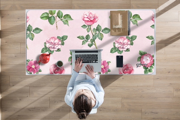 Tappetino da scrivania Rosa Con Picchi