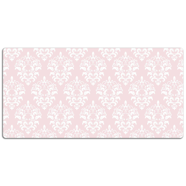 Sottomano da scrivania Damasco Rosa