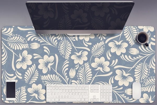 Sottomano da scrivania Ornamento Blu
