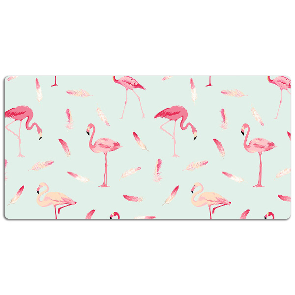 Sottomano da scrivania Flamingos E Piume