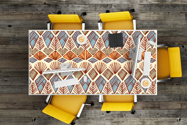 Sottomano da scrivania Pattern Marrone Etnico