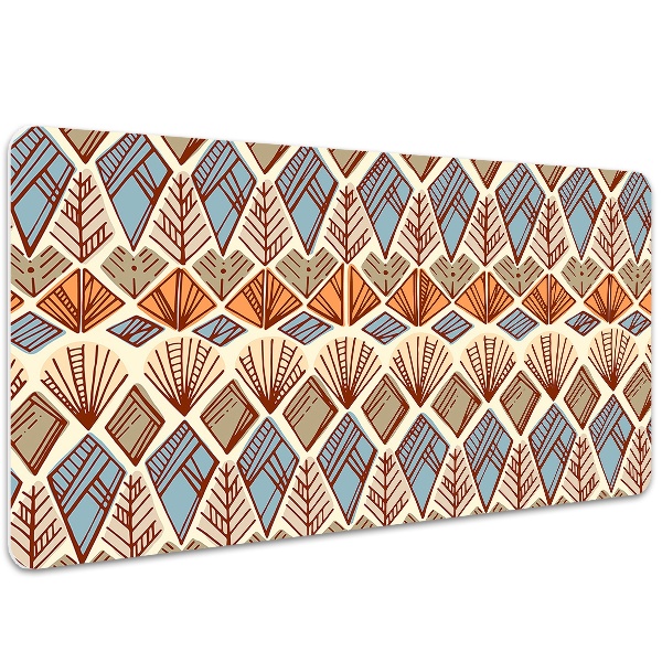 Sottomano da scrivania Pattern Marrone Etnico