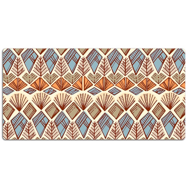 Sottomano da scrivania Pattern Marrone Etnico