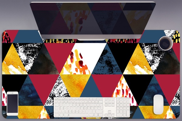 Sottomano da scrivania Mosaico Di Triangoli