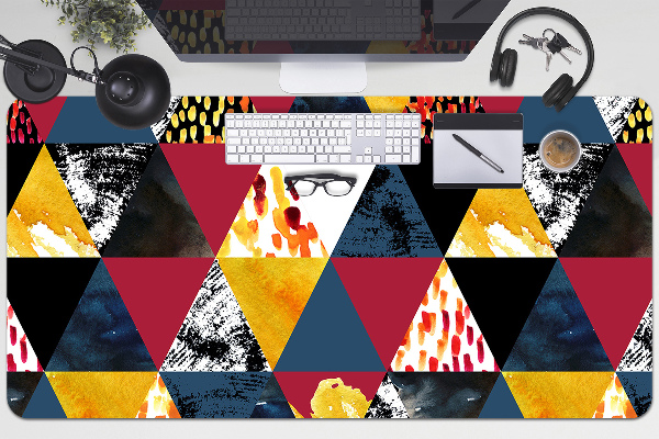 Sottomano da scrivania Mosaico Di Triangoli