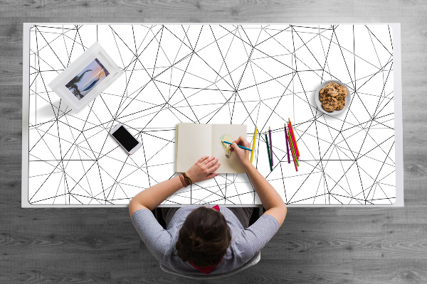 Sottomano da scrivania Linee Geometriche