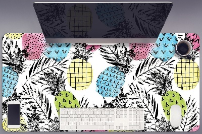 Sottomano da scrivania Ananas Colorati