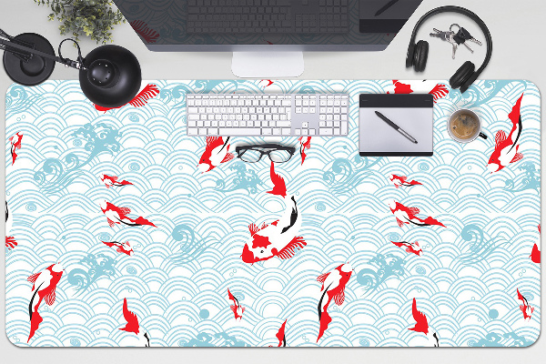 Tappetino da scrivania Carpa Koi