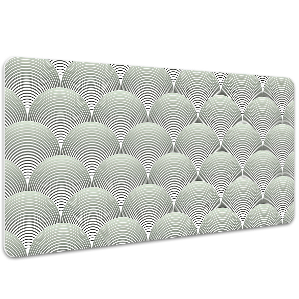 Tappetino da scrivania Pattern Semi -Cerchio