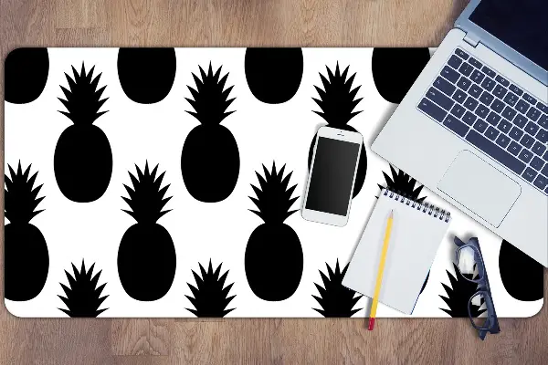 Tappetino da scrivania Ananas Neri
