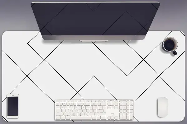Sottomano da scrivania Linee E Quadrati