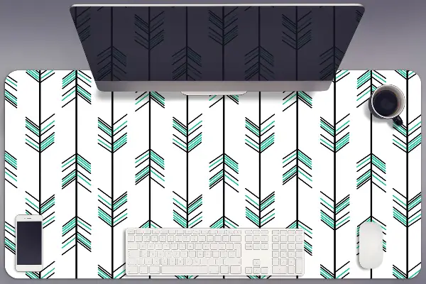 Sottomano da scrivania Illustrazione Delle Frecce