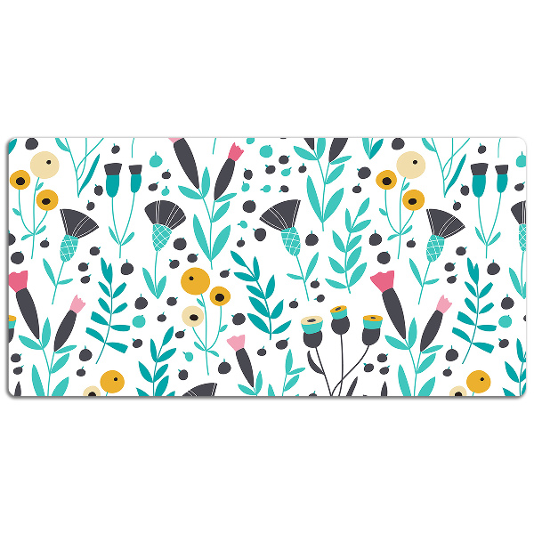 Sottomano da scrivania Fiori Scandinavi