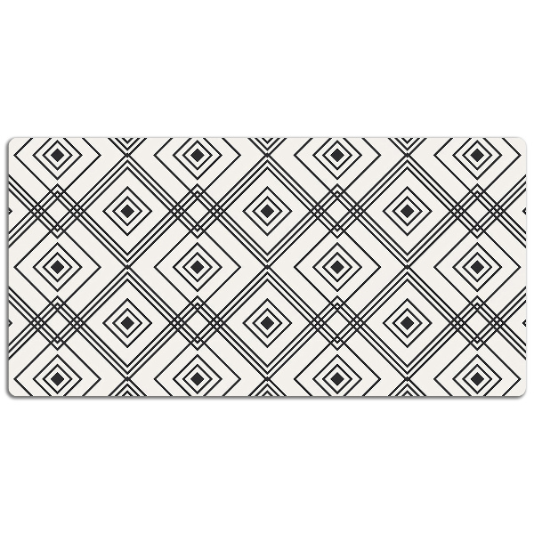 Sottomano da scrivania Illusione Geometrica