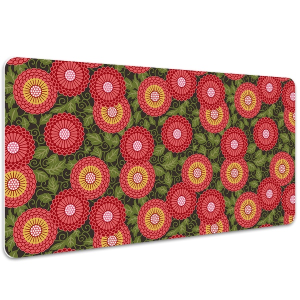 Sottomano da scrivania Fiori Geometrici