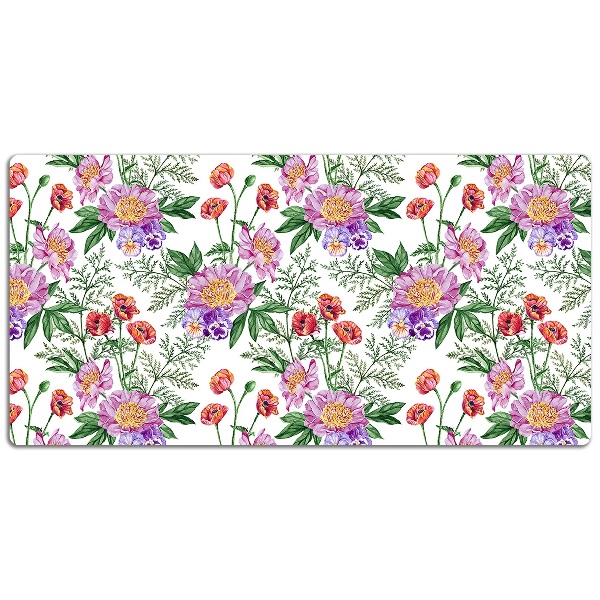 Tappetino da scrivania Peonia Bouquet