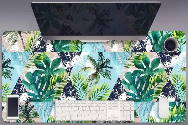 Sottomano da scrivania Mosaico Tropicale
