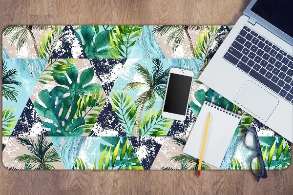 Sottomano da scrivania Mosaico Tropicale