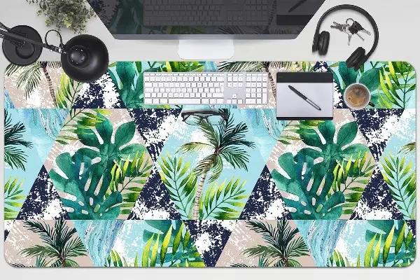 Sottomano da scrivania Mosaico Tropicale